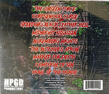 Load image into Gallery viewer, Sadistic Force - Midnight Assassin back album cover.