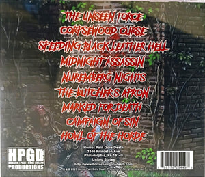 Sadistic Force - Midnight Assassin back album cover.