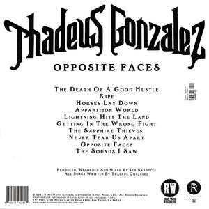 Thadeus Gonzalez - Opposite Faces (Vinyl/Record)