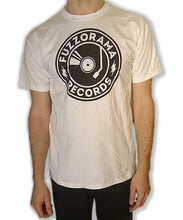 Load image into Gallery viewer, Fuzzorama Records - White T-Shirt (Mens)