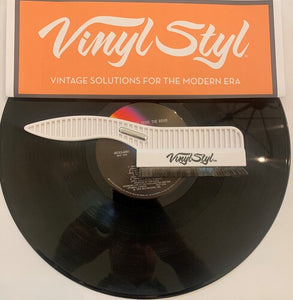 Vinyl Styl Premium Conductive Anti-Static Record Cleaning Brush - White