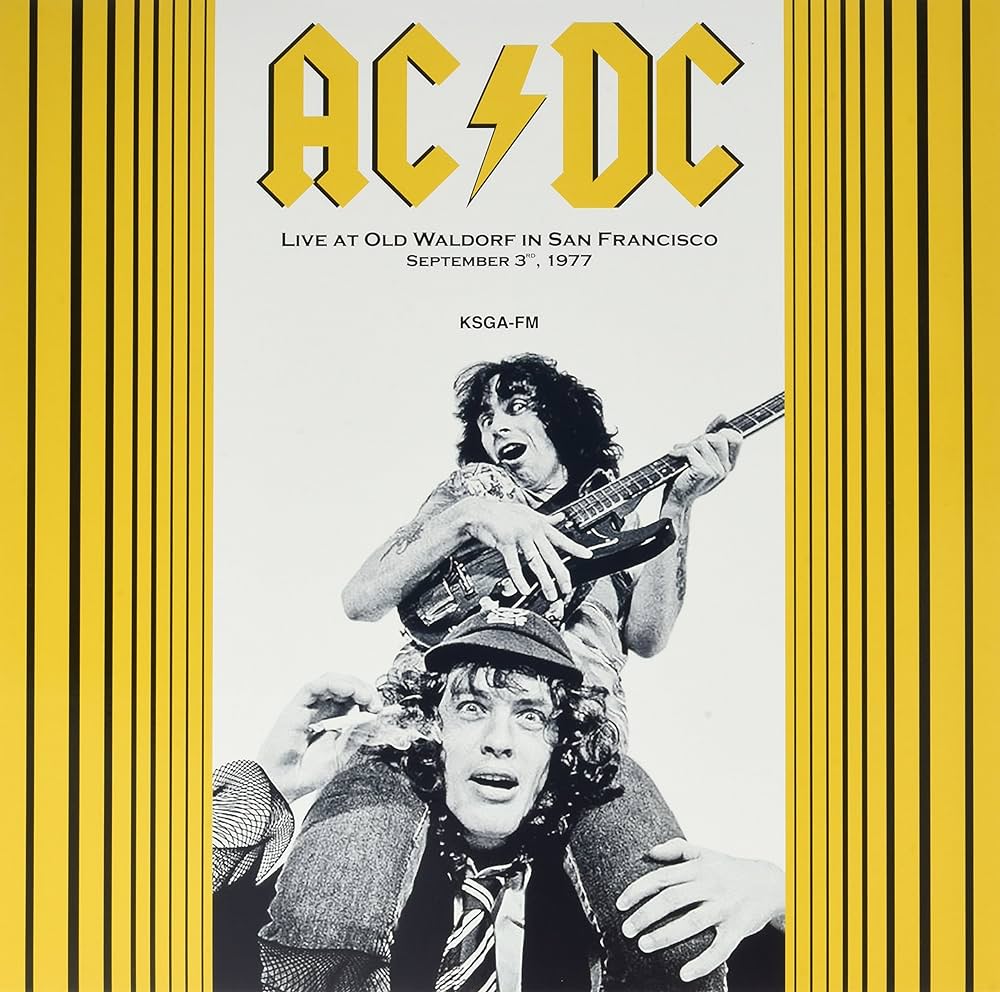 AC/DC - Live At Old Waldorf In San Francisco // September 3rd, 1977 (Vinyl/Record)
