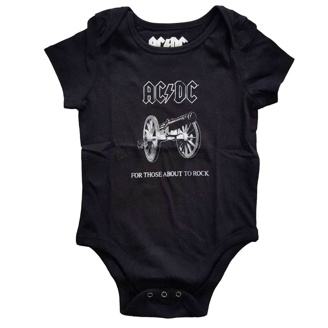 AC/DC Kids Baby Grow:  About To Rock