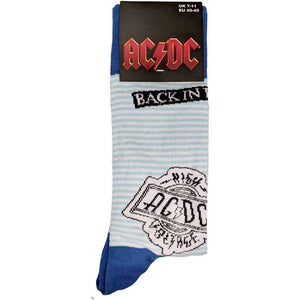 AC/DC - Unisex Ankle Socks:  Icons (Blue)