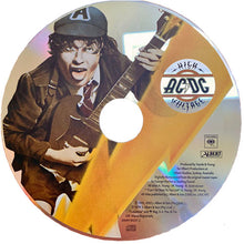 Charger l'image dans la galerie, AC/DC - High Voltage CD with a person playing guitar and AC/DC logo