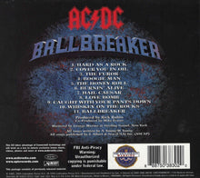 Charger l'image dans la galerie, AC/DC - Ballbreaker back compact disc cover.