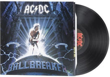 Cargar imagen en el visor de la galería, AC/DC - Ballbreaker vinyl record featuring a musician and lightning effects.
