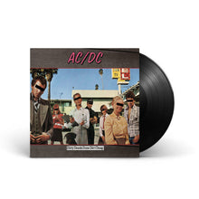 Load image into Gallery viewer, Vinyl record with AC/DC cover featuring band members in sunglasses.