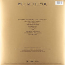 Cargar imagen en el visor de la galería, Back cover of a vinyl record with tracklist on beige background