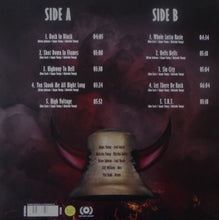 Cargar imagen en el visor de la galería, Album cover with tracklist on a dark background