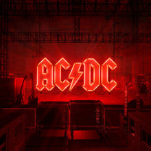 Cargar imagen en el visor de la galería, AC/DC logo in red neon on a dark background