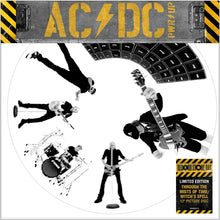 Cargar imagen en el visor de la galería, AC/DC album cover with band members and guitar, featuring the band&#39;s name and logo.
