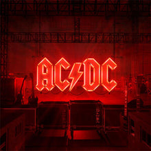 Charger l'image dans la galerie, AC/DC logo on a stage with red lighting