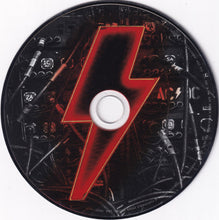 Charger l'image dans la galerie, CD with a red lightning bolt design on a black background with guitar images