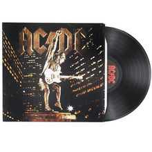 Cargar imagen en el visor de la galería, Vinyl record with AC/DC cover featuring a statue on a white background
