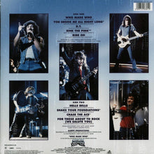 Cargar imagen en el visor de la galería, Album cover with band members and tracklist on a blue background