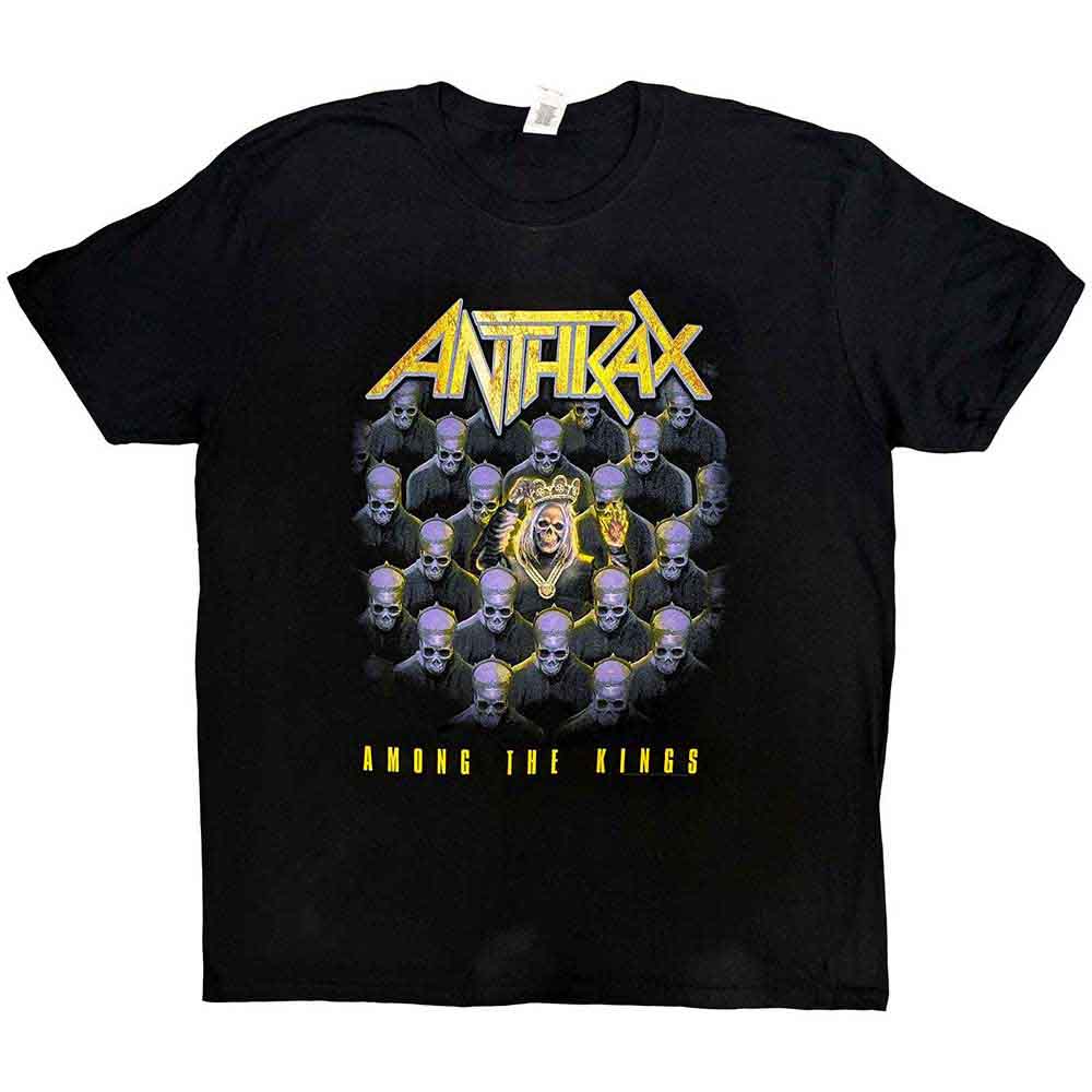 Anthrax - Unisex T-Shirt:  Among The Kings (Black)