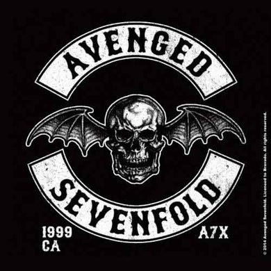 Avenged Sevenfold Single Cork Coaster:  Deathbat Crest Individual
