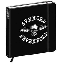 Load image into Gallery viewer, Avenged Sevenfold Notebook:  Death Bat Crest (Hard Back)
