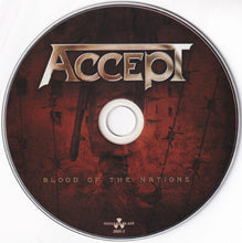 Charger l&#39;image dans la galerie, CD cover with &#39;Accept&#39; band logo and album title on a red background