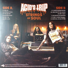 Cargar imagen en el visor de la galería, Album cover for 'Acid's Trip Strings of Soul' with band members around a mixing console.