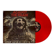 Load image into Gallery viewer, Against The Grain - Cheated Death colored vinyl record.