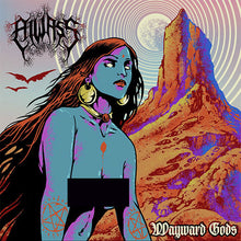 Cargar imagen en el visor de la galería, Album cover with a stylized woman, mountain, and &#39;Aiwass&#39; branding