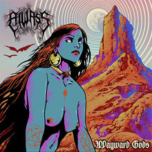 Load image into Gallery viewer, Album cover with a stylized woman, mountain, and celestial elements, featuring the band &#39;Elvishess&#39;.