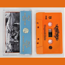 Cargar imagen en el visor de la galería, Aiwass cassette tape showing back of plastic case and orange cassette side B