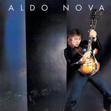 Load image into Gallery viewer, Album cover with a person holding a guitar and 'Aldo Nova' text.