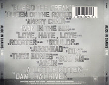 Load image into Gallery viewer, Alice In Chains - Live back compact disc cover.
