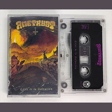 Load image into Gallery viewer, Amethyst - Lejos De La Salvacion front cassette tape.