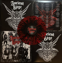Cargar imagen en el visor de la galería, Album cover art for Ancient Rage featuring a black and white illustration of a stylized, aggressive looking monster with horns.