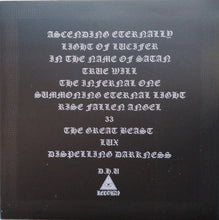 Charger l'image dans la galerie, Black album cover with white text and D.L.U. Records logo