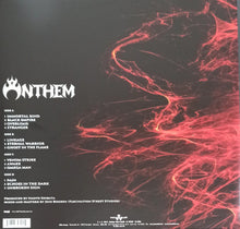 Cargar imagen en el visor de la galería, Album cover with red abstract design and white text on a black background