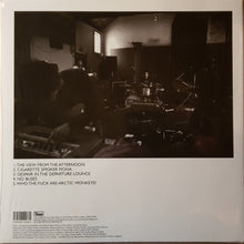 Cargar imagen en el visor de la galería, Arctic Monkeys - Who The Fuck Are Arctic Monkeys? back vinyl record cover.