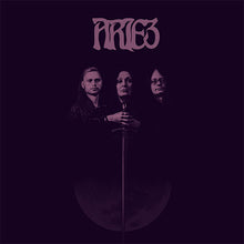 Load image into Gallery viewer, Album cover with three individuals holding a sword, featuring the word 'Aries' at the top.