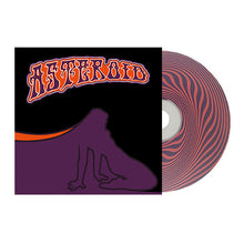 Charger l'image dans la galerie, Compact disc with zebra pattern and cover featuring 'Asteroid' text and a silhouette of a person.