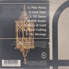Charger l'image dans la galerie, Back cover of a music album or CD with a tracklist, a large ornate lantern illustration, and a barcode on a dark background.