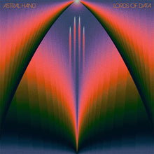 Cargar imagen en el visor de la galería, Album cover with abstract design and text 'Astral Hand' and 'Lords of Data'.
