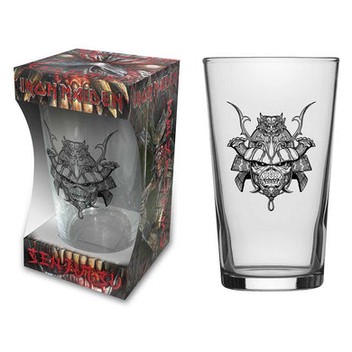 Iron Maiden Beer Glass:  Senjutsu (Boxed)