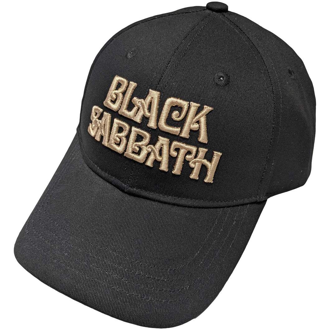 Black Sabbath Unisex Baseball Cap:  Text Logo