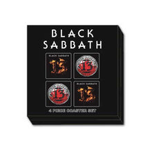 Load image into Gallery viewer, Black Sabbath Coaster Set:  13