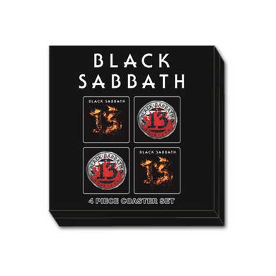 Black Sabbath Coaster Set:  13