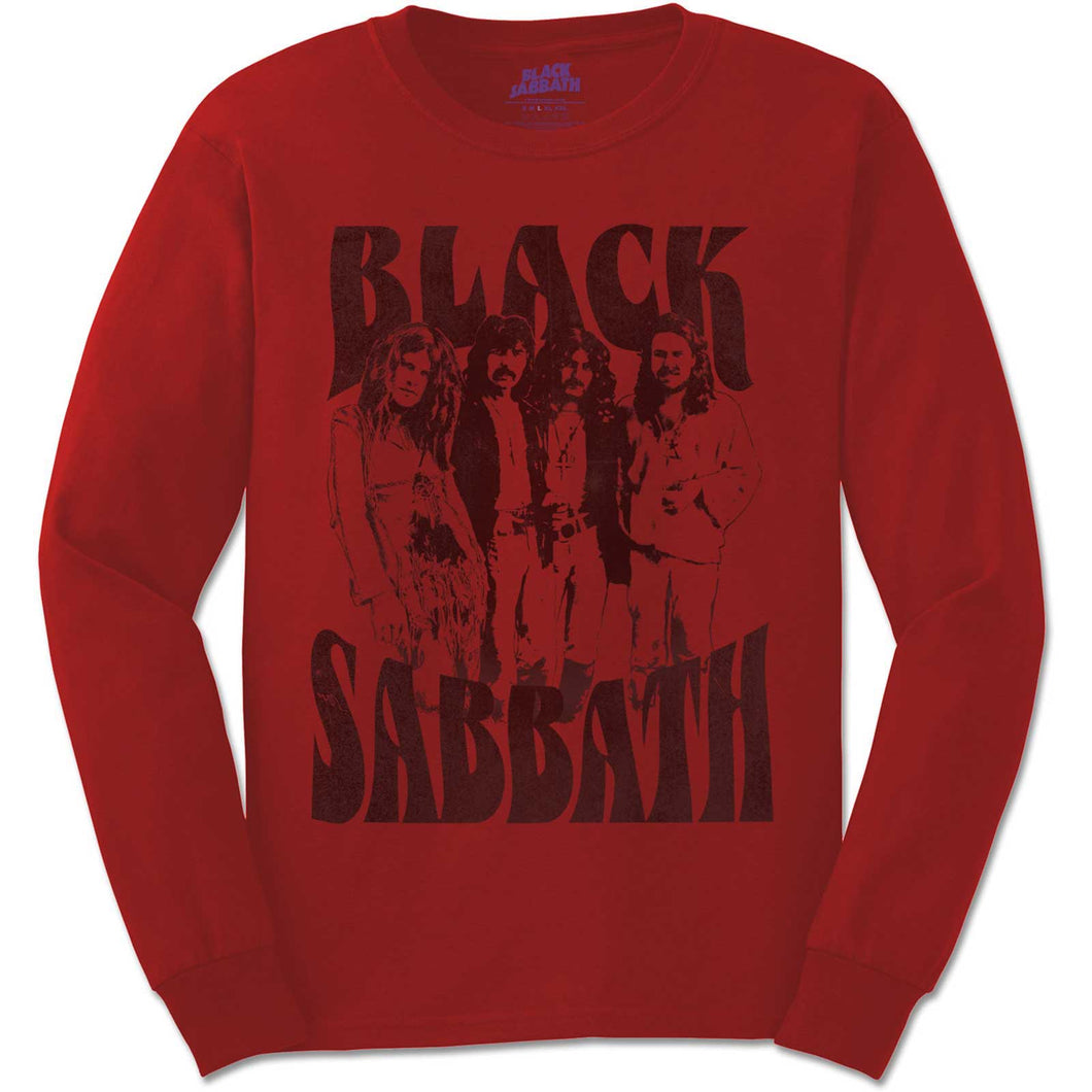 Black Sabbath Unisex Long Sleeve T-Shirt:  Band & Logo