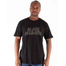 Load image into Gallery viewer, Black Sabbath Unisex Hi-Build T-Shirt:  Wavy Logo
