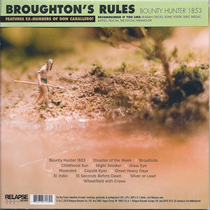 Broughton's Rules - Bounty Hunter 1853 (CD)