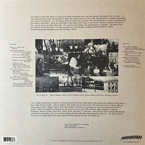 Tennessee River Crooks - Tennessee River Crooks (Vinyl/Record) – The ...