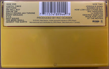 Load image into Gallery viewer, Back cover of a music album with text and a barcode on a yellow background