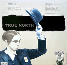 Cargar imagen en el visor de la galería, Album cover with person holding a hat, text 'True North', and album details.